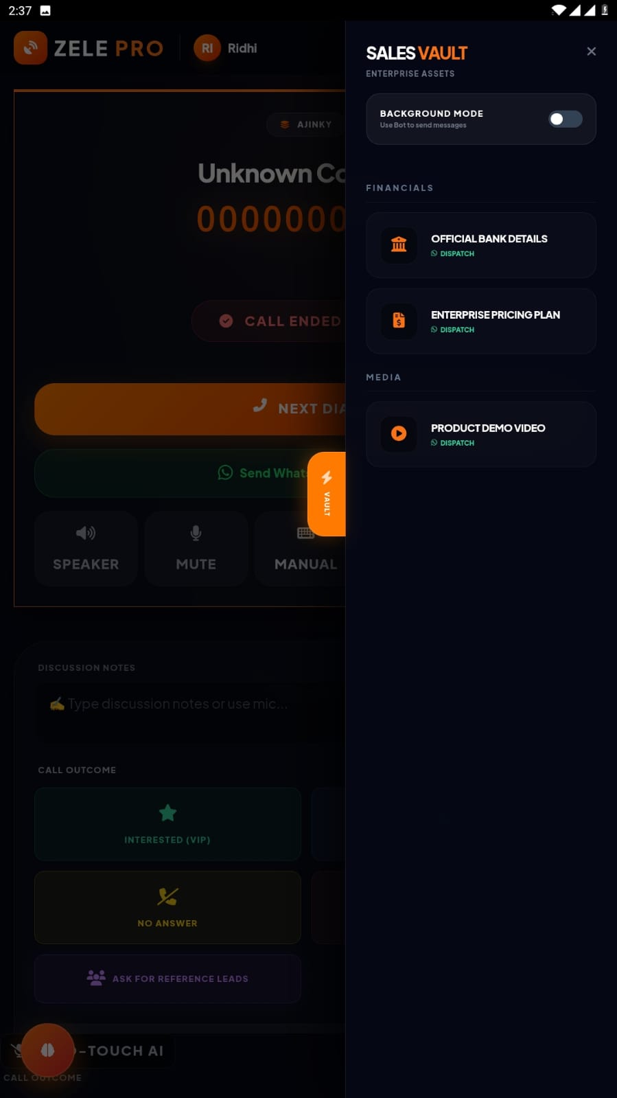 Agent UI 4